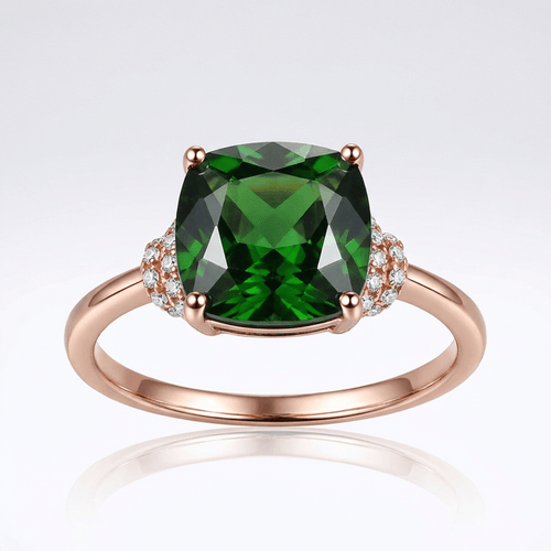 Rose Gold Gemstone Ring by Rose & Oliver - product image 1