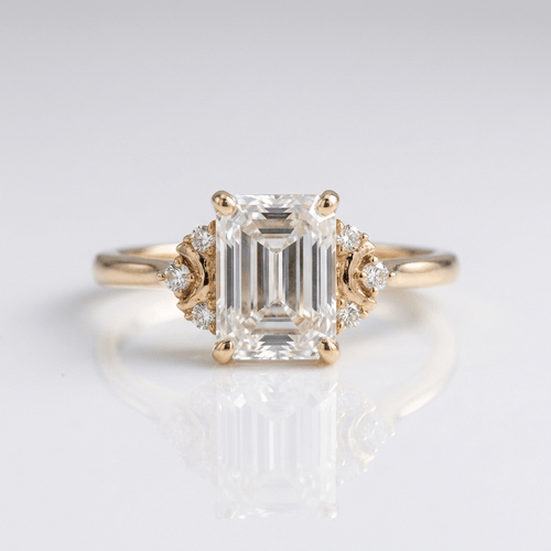 Silver Baguette Diamond Ring by Rose & Oliver - product image 1
