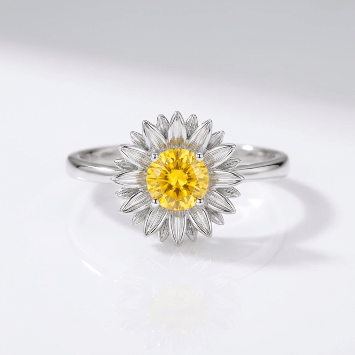 Sunflower Ring - (Adjustable) by Rose & Oliver - product image 1