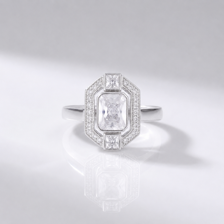Diamond Square Vintage Ring by Rose & Oliver - product image 1