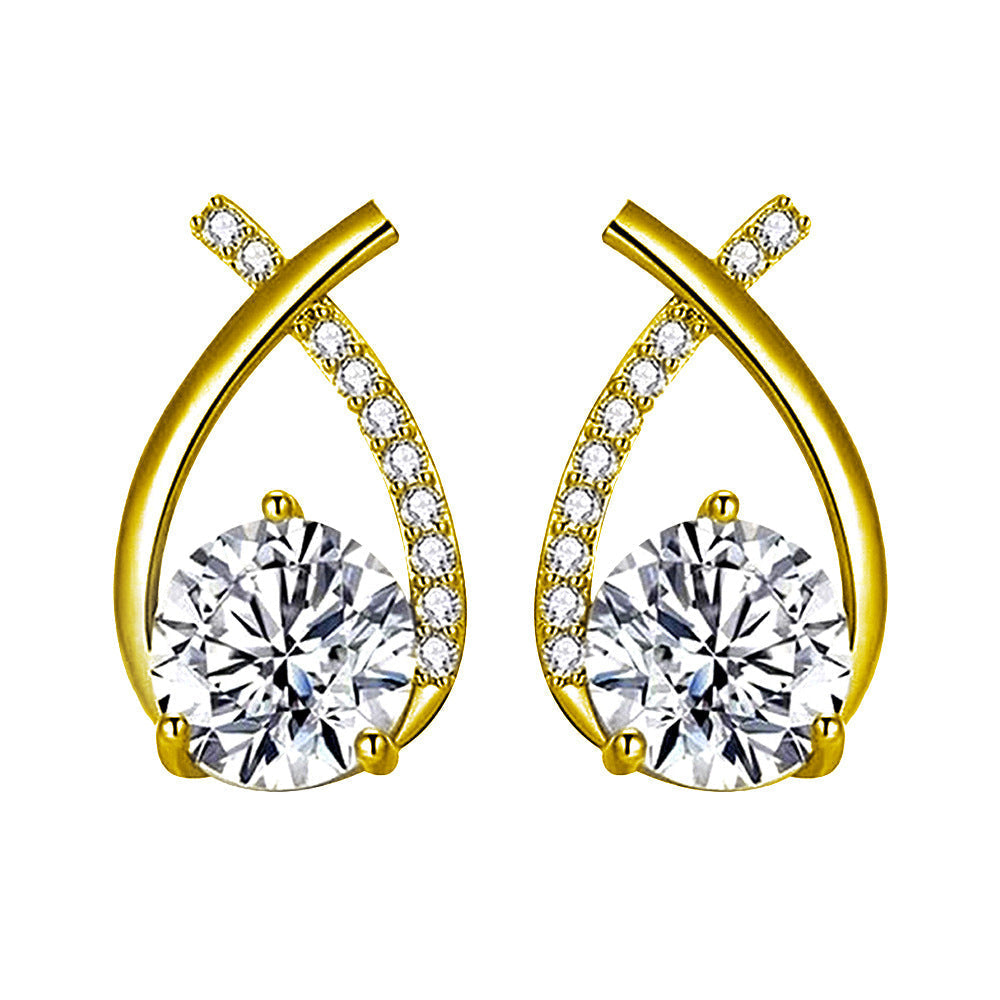 Arielle™ | Women's Gold Earrings by Rose & Oliver - product image 1