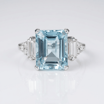Silver Diamond Trio Ring by Rose & Oliver - product image 5
